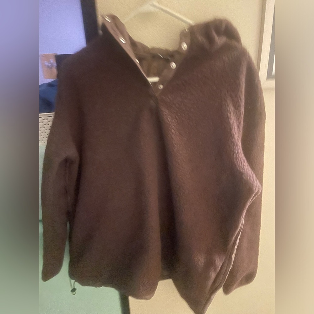 super cozy sherpa, lined pullover